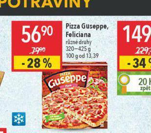 Globus Pizza guseppe, feliciana nabídka
