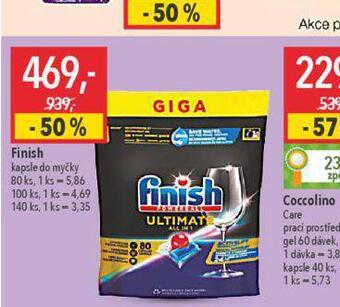 Globus Finish kapsle do myčky nabídka