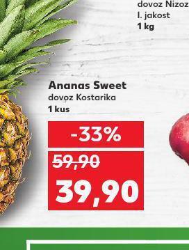 Kaufland Ananas sweet nabídka