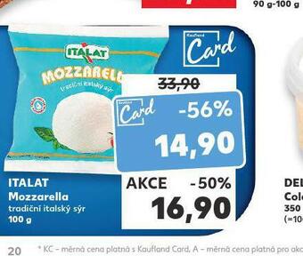 Kaufland Mozzarella nabídka