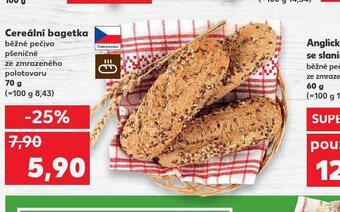 Kaufland Cereální bagetka nabídka