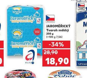 Kaufland Jaroměřický tvaroh měkký nabídka