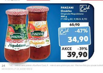 Kaufland Panzani omáčka nabídka