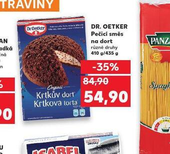 Kaufland Dr. oetker pečící směs na dort nabídka