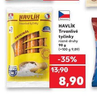 Havlík trvanlivé tyčinky