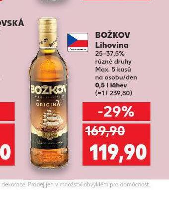 Kaufland Božkov nabídka