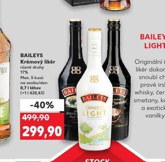Kaufland Baileys krémový likér nabídka