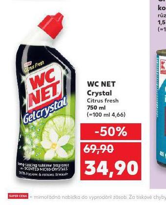 Kaufland Wc net crystal nabídka