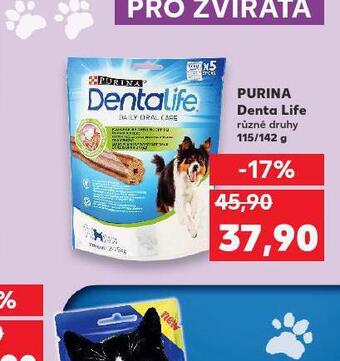 Kaufland Purina denta life nabídka