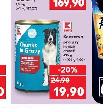 Kaufland Konzerva pro psy nabídka
