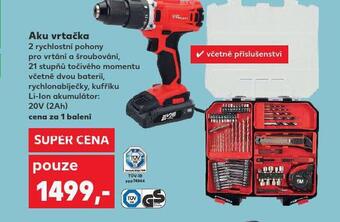 Kaufland Aku vrtačka nabídka