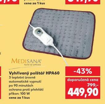 Kaufland Vyhřívaný polštář nabídka