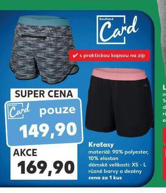 Kaufland Dámské kraťasy nabídka