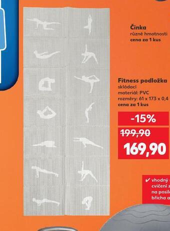 Kaufland Fitness podložka nabídka