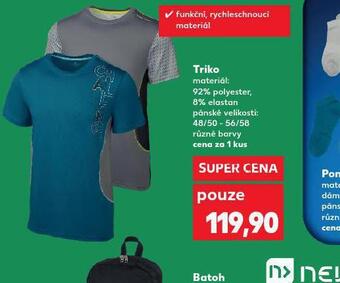 Kaufland Pánské triko nabídka