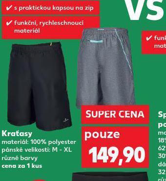 Kaufland Pánské kraťasy nabídka