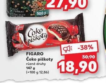 Kaufland Figaro čokopiškoty nabídka
