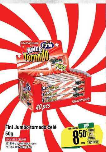 Tamda Foods Fini jumbo tornado želé 50g nabídka