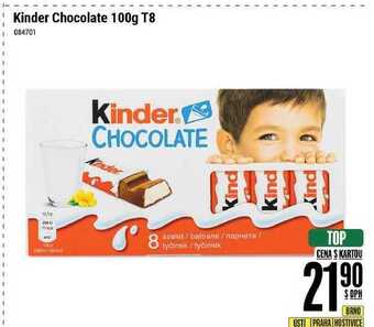 Tamda Foods Kinder chocolate 100g nabídka