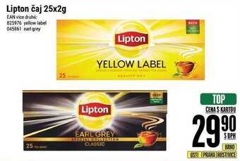 Tamda Foods Lipton čaj 25x2g nabídka