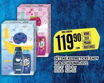 Tamda Foods Dětské kosmetické sady fa & schouma 2022 nabídka