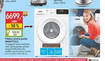 Globus Pračka gorenje nabídka