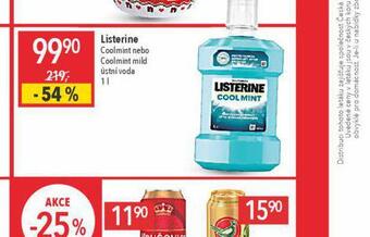 Globus Listerine ústní voda nabídka