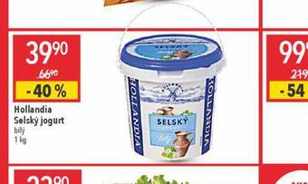 Globus Hollandia selský jogurt nabídka