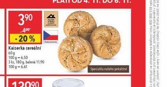 Globus Kaiserka cereální nabídka