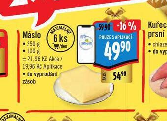 Jip Máslo nabídka