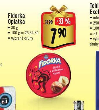 Jip Fidorka oplatka nabídka