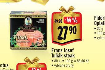 Jip Franz josef tuňák steak nabídka