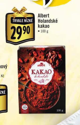 Jip Albert holandské kakao nabídka