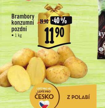 Jip Brambory konzumní pozdní nabídka