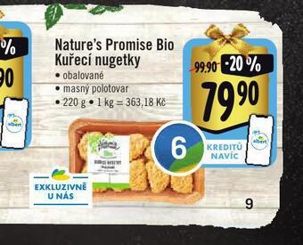 Jip Bio kuřecí nugetky nabídka
