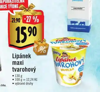 Lipánek maxi tvarohový