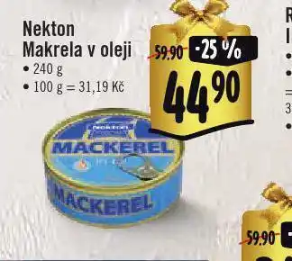 Jip Nekton makrela v oleji nabídka