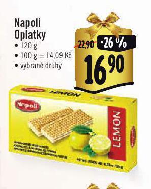 Jip Napoli oplatky nabídka