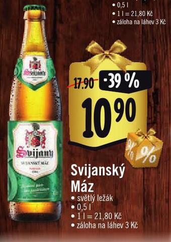 Jip Pivo svijanský máz nabídka