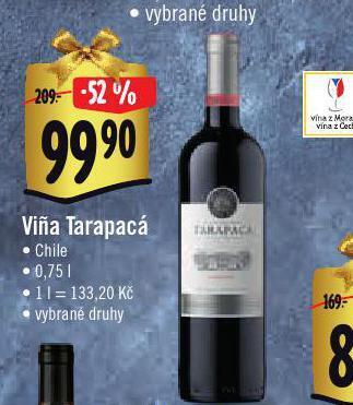 Jip Vina tarapacá nabídka