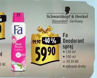 Jip Fa deodorant sprej nabídka
