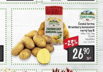 Billa Brambory konzumní nabídka