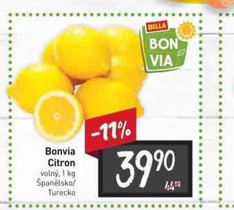 Billa Citrony nabídka