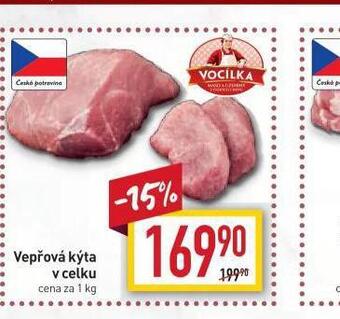 Billa Vepřová kýta nabídka