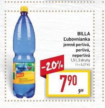 Billa Billa ľubovnianka nabídka