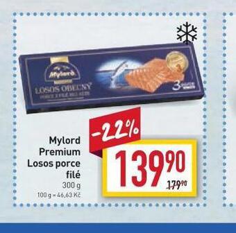 Billa Mylord premium losos porce filé nabídka