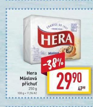 Billa Hera máslová příchuť nabídka