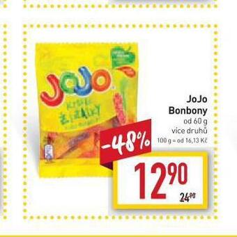 Billa Jojo bonbony nabídka