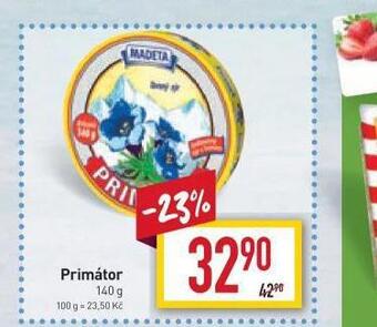 Billa Primátor nabídka