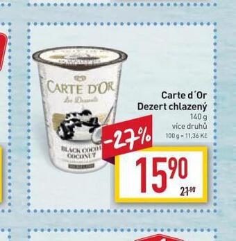 Billa Carte d´or dezert chlazený nabídka